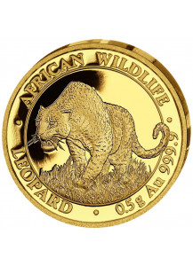Somalia  2023 Leopard   Gold 0,5 g