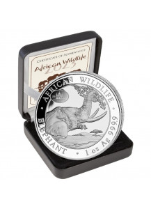 Somalia 2023  Elefant WMF Privy  Berliner Dom   Auflage 1000 Stück 1 oz Silber