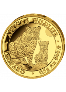 Somalia  2024   Leopard   Gold 0,5 g