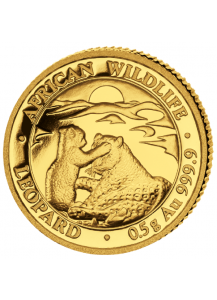 Somalia  2019  Leopard   Gold 0,5 g