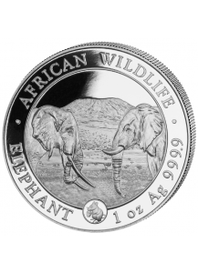 Somalia 2020 Elefant   Privy Maus  1 oz Silber