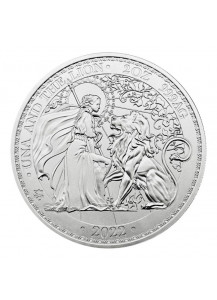 St. Helena 2022 Una & The Lion  Silber 2 oz