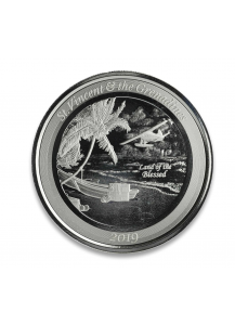 ST. VINCENT & GRENADINES 2019 - Seaplane  EC8 Serie Silber 1 oz