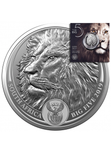 Südafrika 2019  BIG FIVE - LÖWE Silber 1 oz