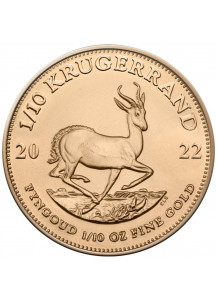 Südafrika 2022  Krügerrand Gold 1/10 oz 