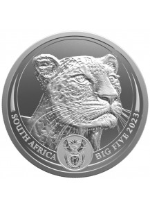 Südafrika 2023  BIG FIVE - LEOPARD  2. Serie Silber 1 oz