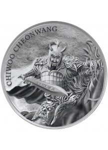 Südkorea 2018  Chiwoo Cheonwang Silber 1 oz