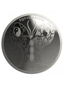 Tokelau 2019 Equilibrium - Gleichgewicht Silber 1 oz bu