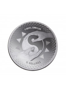 Tokelau 2020 Equilibrium - Gleichgewicht Silber 1 oz