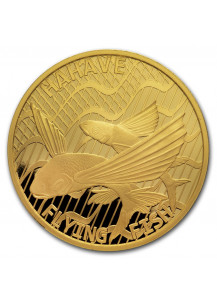 Tokelau 2020  FLYING FISH - Hahave Gold 1 oz