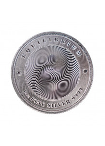 Tokelau 2021 Equilibrium - Gleichgewicht Silber 1 oz bu