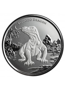 Tokelau 2022 KOMODO WARAN  Silber 1 oz