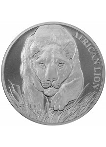 Tschad 2017  Löwe  Silber 1 oz