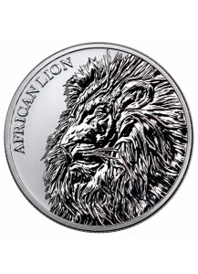 Tschad 2018  Afrikanischer Löwe  Silber 1 oz