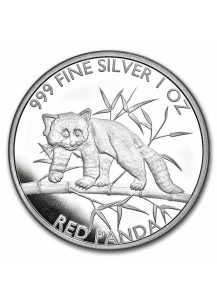 Tschad 2023  RED PANDA   Silber 1 oz