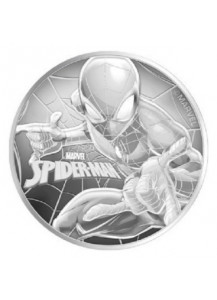 Tuvalu 2017  Marvel Spiderman Silber 1 oz  