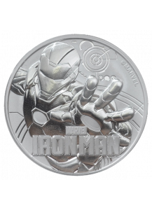 Tuvalu 2018  Marvel   Ironman   Silber 1 oz  