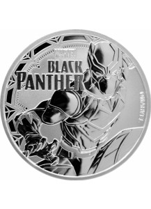 Tuvalu 2018  Marvel Black Panther Silber 1 oz  