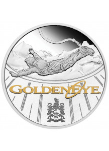 Tuvalu 2020  GOLDENEYE - JAMES BOND 007  Silber 1 oz  PP
