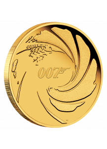 Tuvalu 2020  JAMES BOND 007 Gold 1/4  oz  PP
