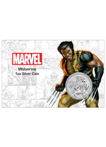 Tuvalu 2021  Marvel  WOLVERINE  Silber 1 oz  BLISTER