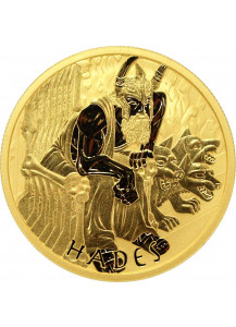 Tuvalu 2021 Hades - Gods of Olymp Gold 1 oz