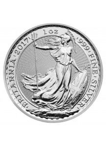 Britannia 2017  UK Großbritannien  Silber 1 oz