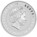 Salzwasserkrokodil  2014 Silber 1 oz Australien