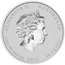 Australien 2013 Lunar II.  Jahr der Schlange  Silber 1/2 oz