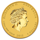 Jahr der Ziege 2015 Gold 1/20 oz