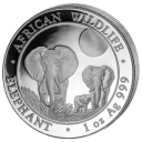 Elefant 2014 Somalia 1 oz Silber